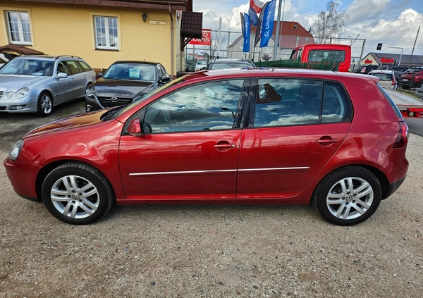 Volkswagen Golf cena 17999 przebieg: 190000, rok produkcji 2008 z Gniezno małe 211